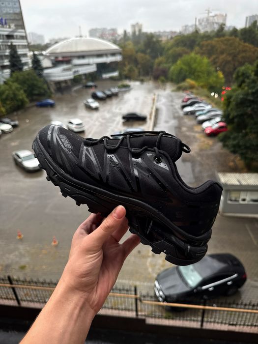 Кросівки Salomon XT-6 Black Gore Tex (41-46р) термо, водовідштовхуванні