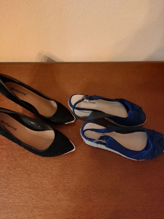 Buty damskie na koturnie i szpilki