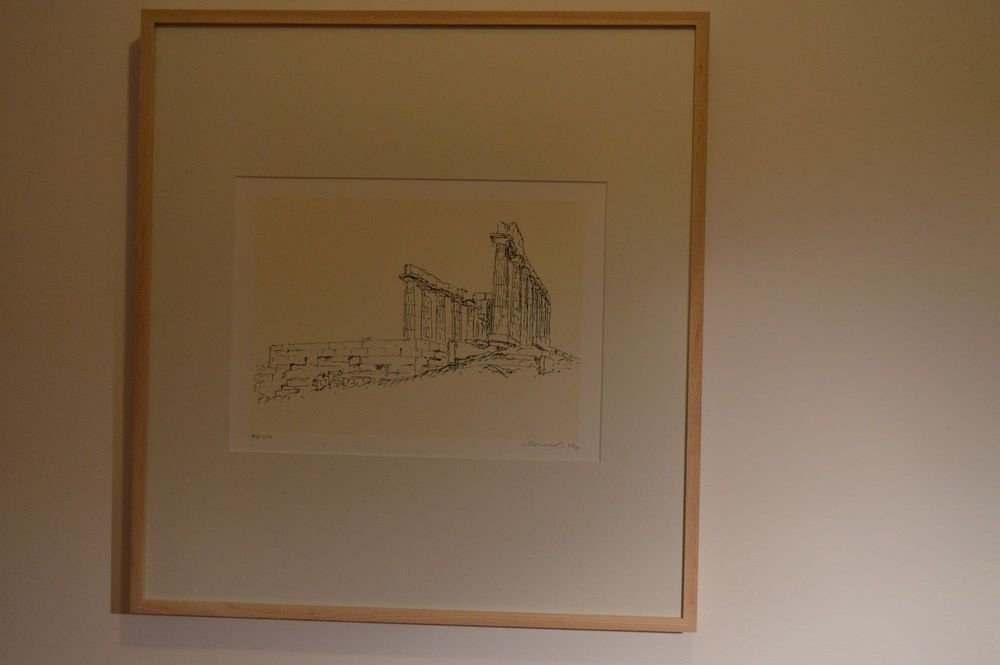 Serigrafia do Arquitecto Adalberto Dias