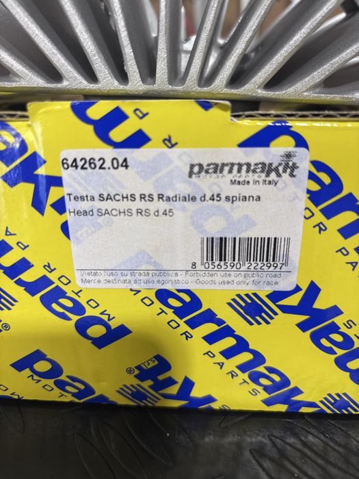 Colaça Parmakit Sachs 45mm nova lotus v5racing fuego motozax