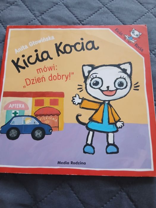 Książka Kicia mówi dzień dobry