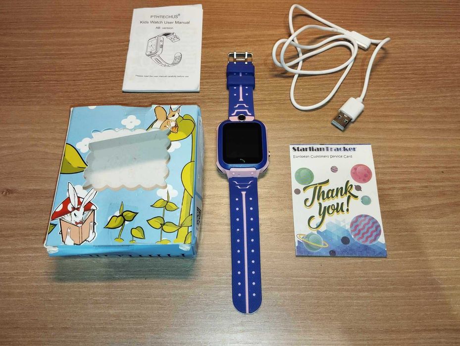 Smartwatch - Zegarek - Niebieski