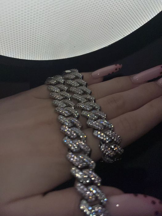 Cuban Chain | Stal + Cyrkonie | 14k Gold Plated