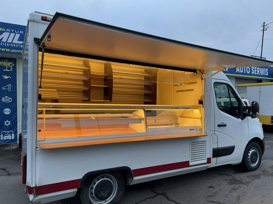 Renault Master  Autosklep pieczyw Gastronomiczny Food Truck Foodtruck Sklep Borco 2016