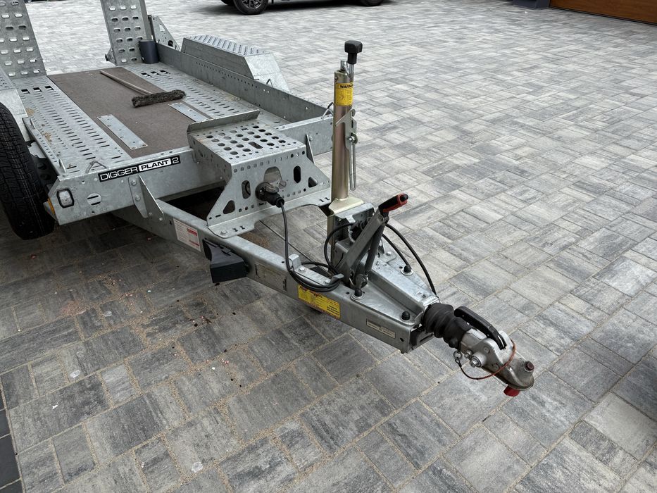 Laweta do minikoparki James Brian Trilers Digger Plant. DMC 2500kg