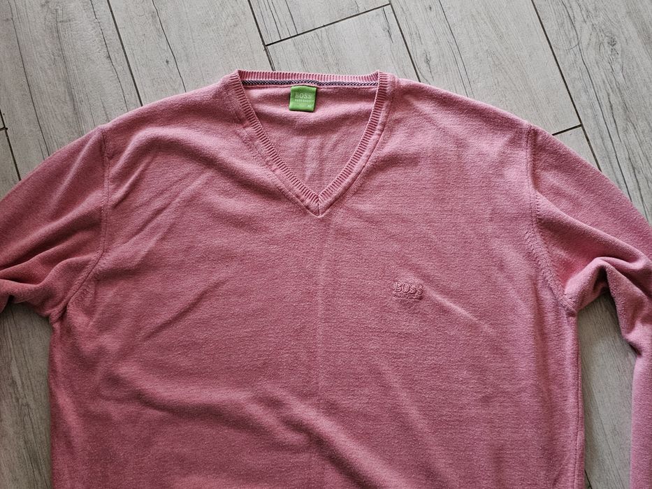 sweter HUGO BOSS meski r. L v-neck  - okazja