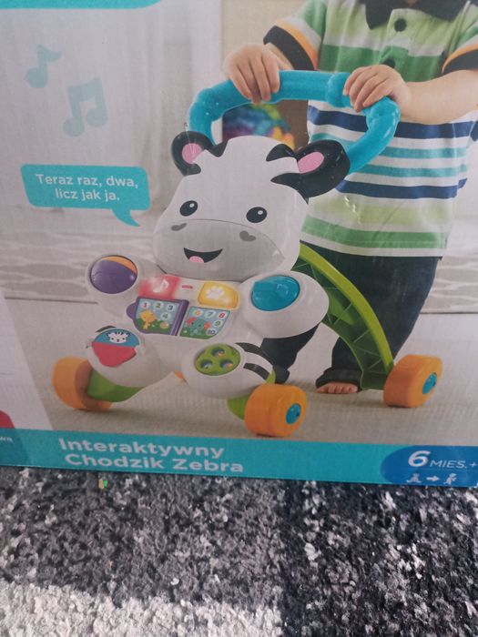 Interaktywny chodzik zebra