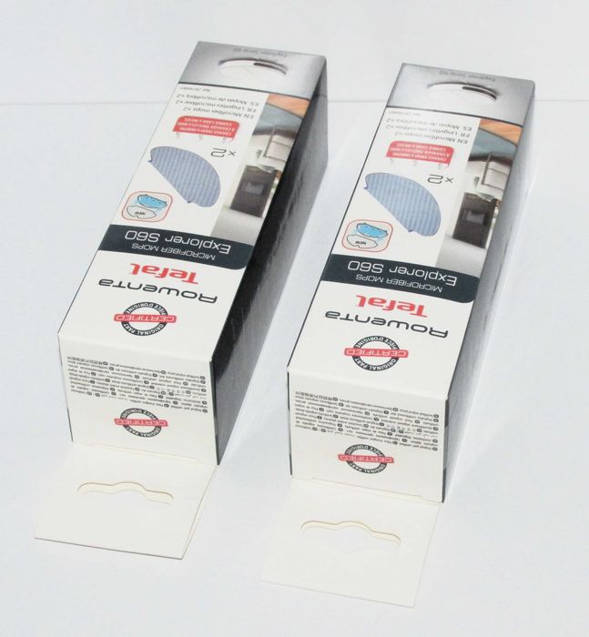 (2 Pack) 2x Mopas de Microfibra Rowenta Tefal Explorer Serie 60