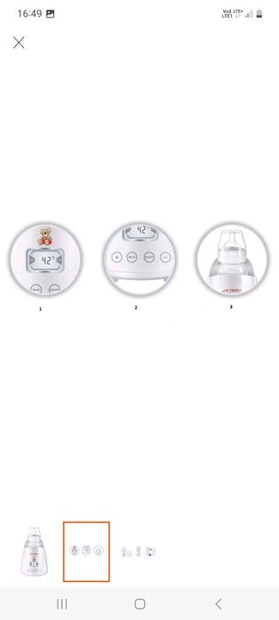 Podgrzewacz do mleka, sterylizator hi-tech medical