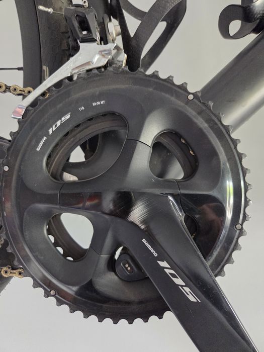 Canyon ultimate CF SL rozmiar M 105 pomiar mocy stożek 50mm