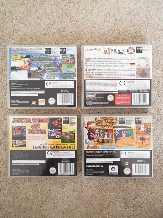 Dragon Ball Z + 3 Jogos para Nintendo DS