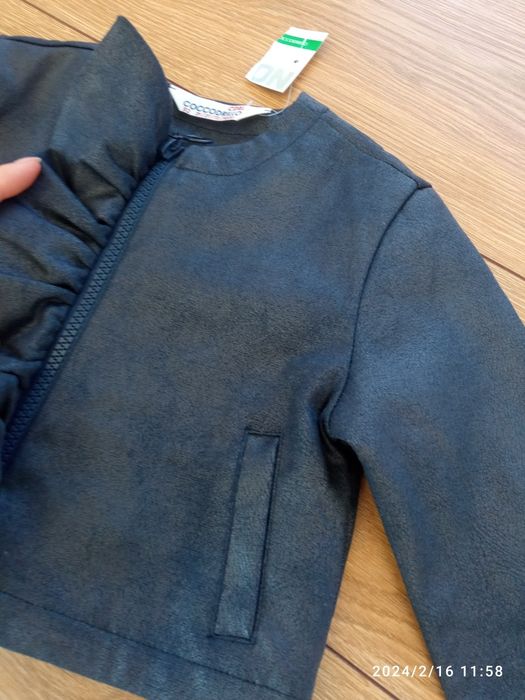 Nowa kurtka dziewczęca r. 92 ramoneska Cocodrillo nowa z metką