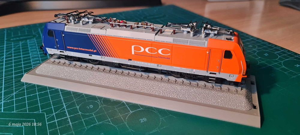 H0 Lokomotywa elektryczna BR 186 PCC Intermodal Piko 59868 Nowa