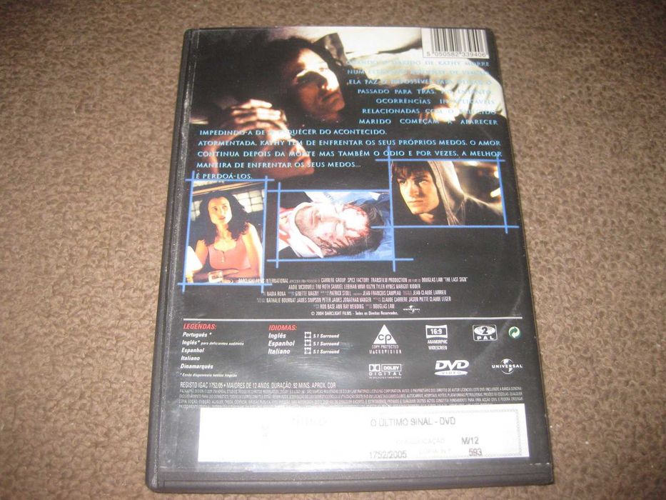 DVD "O Último Sinal" com Tim Roth