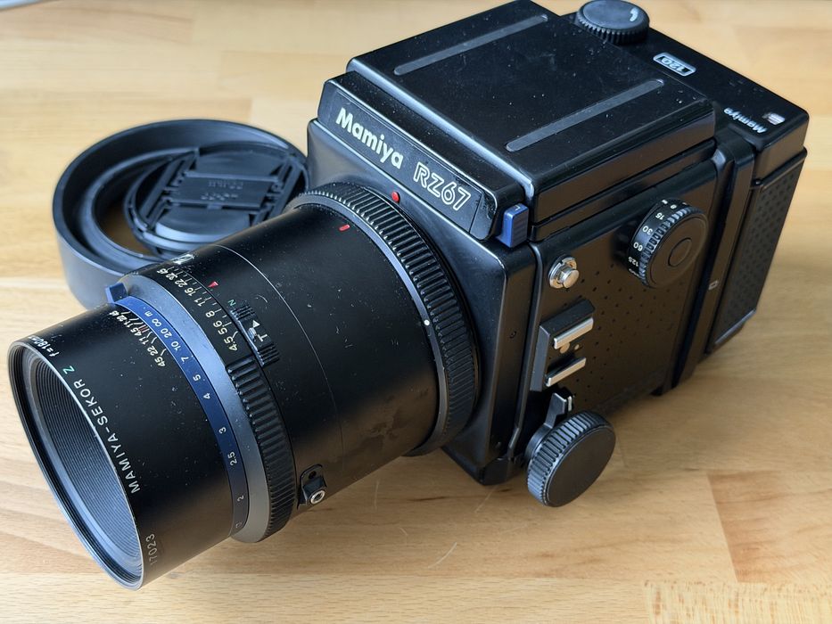 Mamiya RZ67 + Sekor Z 180 mm W-N + kaseta