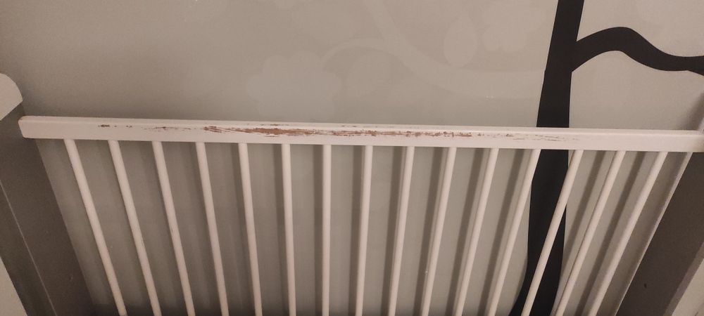 Łóżeczko dziecięce 120x60 + materac hevea baby max
