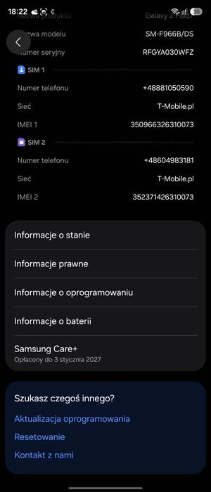 Samsung Galaxy Z Fold 7 | 256GB | Samsung Care+ do 2027 | Buds3 Pro
