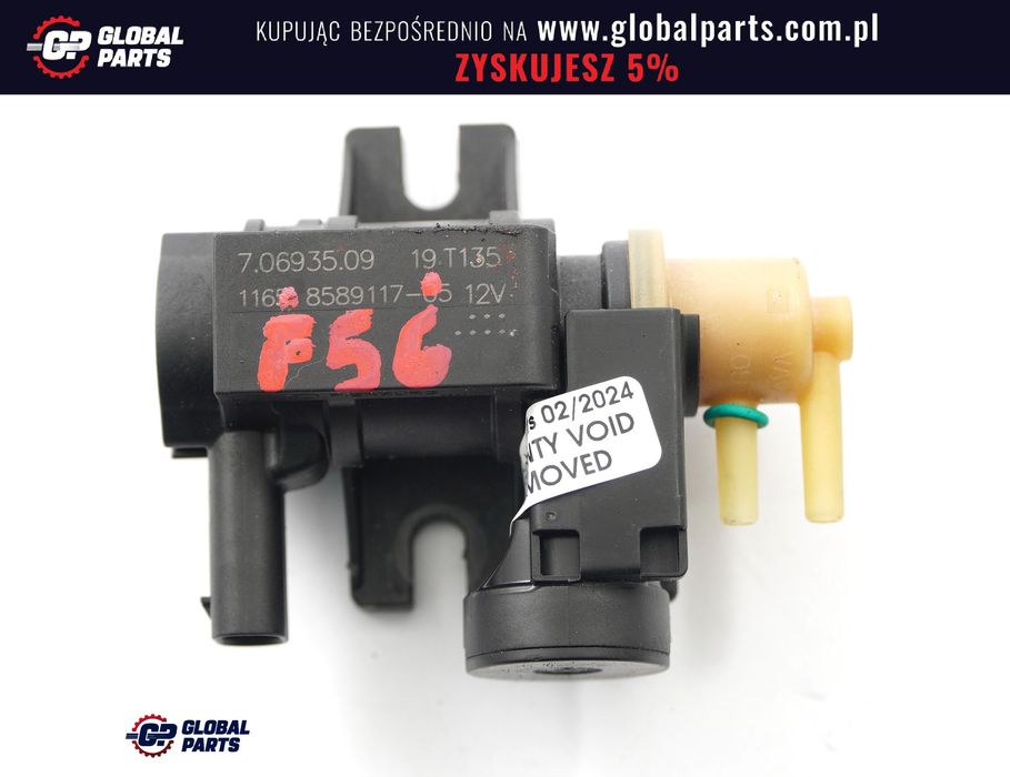 Mini F56 F55 BMW F40 G20 Diesel B47 Zawór Podciśnienia Turbo