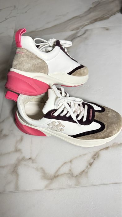 Кросівки розм 39 оригінал Tory Burch замшеві