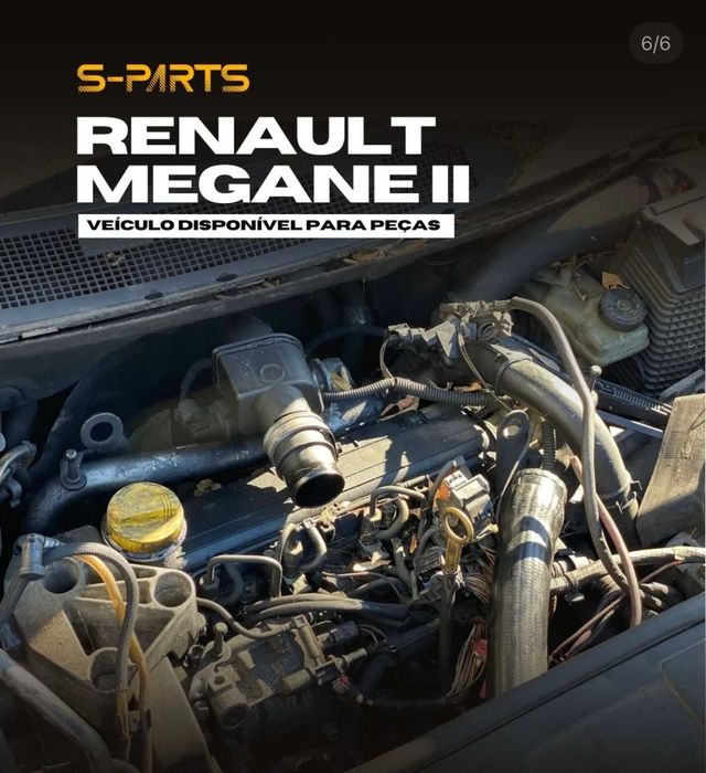 PEÇAS! Renault Megane 2 II --DCI 1.5