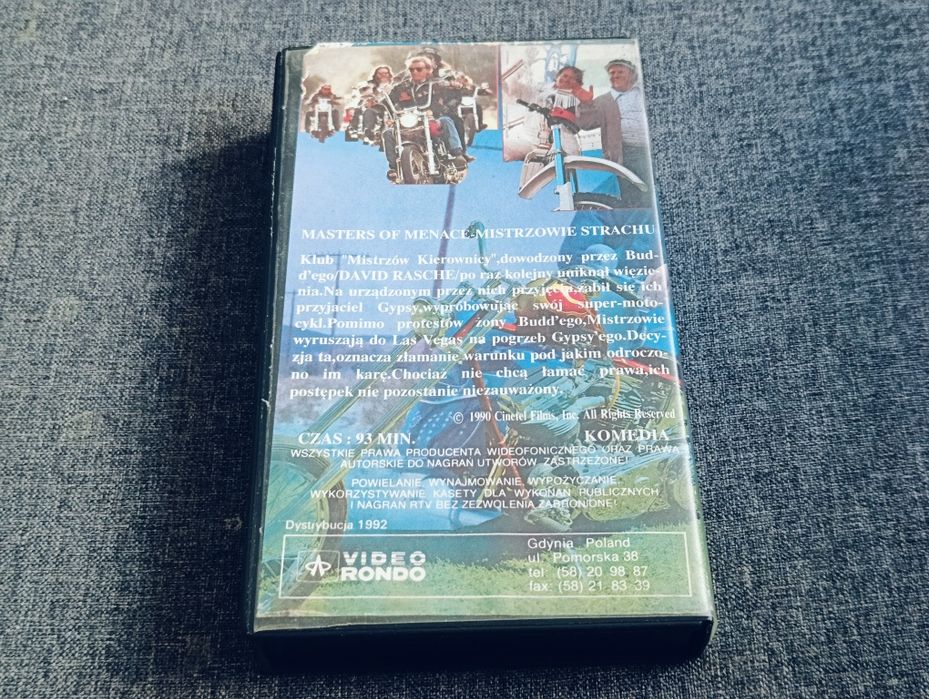 Mistrzowie strachu [ Kaseta VHS ]