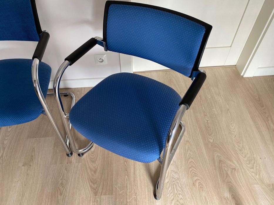 Krzesło biurowe konferencyjne niemieckie