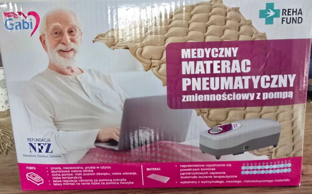 Materac antyodleżynowy