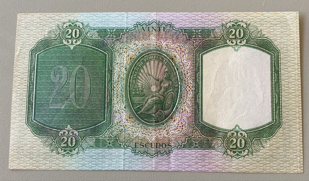 Nota 20$00 Ch.6 - D. Antonio Luis de Menezes 13/08/1946