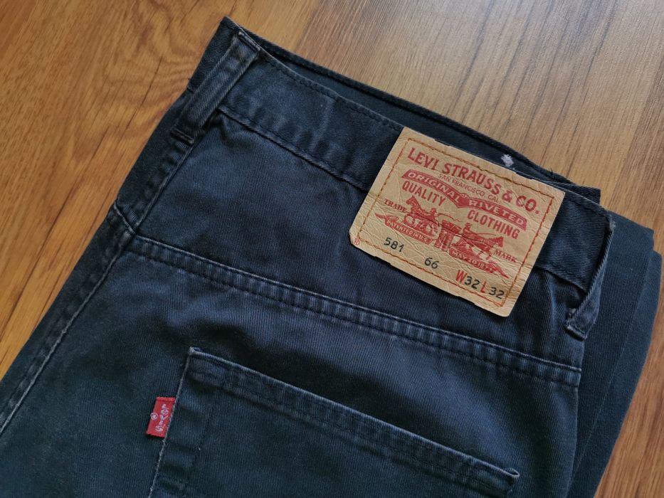Levi's 581  66 W32 L32 spodnie jeansowe jeansy Levis