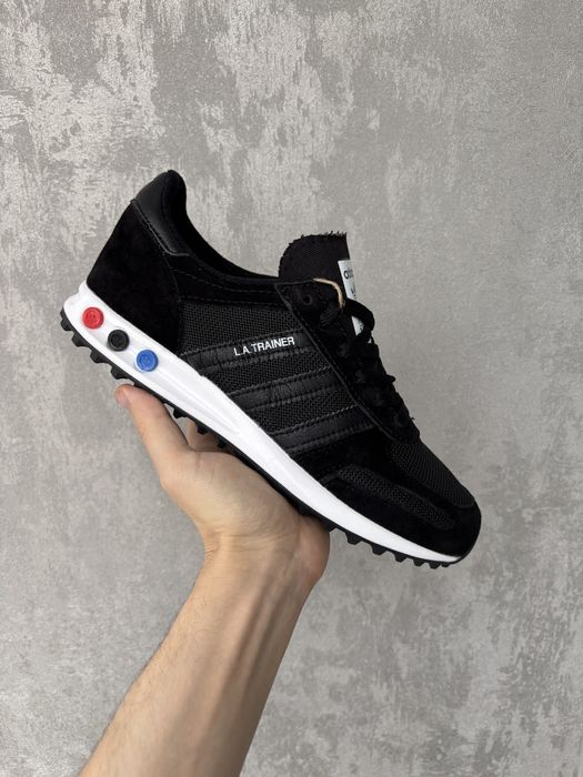 Літні кросівки чоловічі Adidas LA Trainer Black