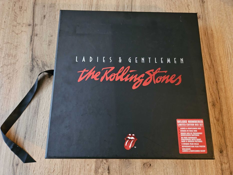 ROLLING STONES Ladies & Gentelmen 3 DVD BOX 2010 Limited + Szalik inne