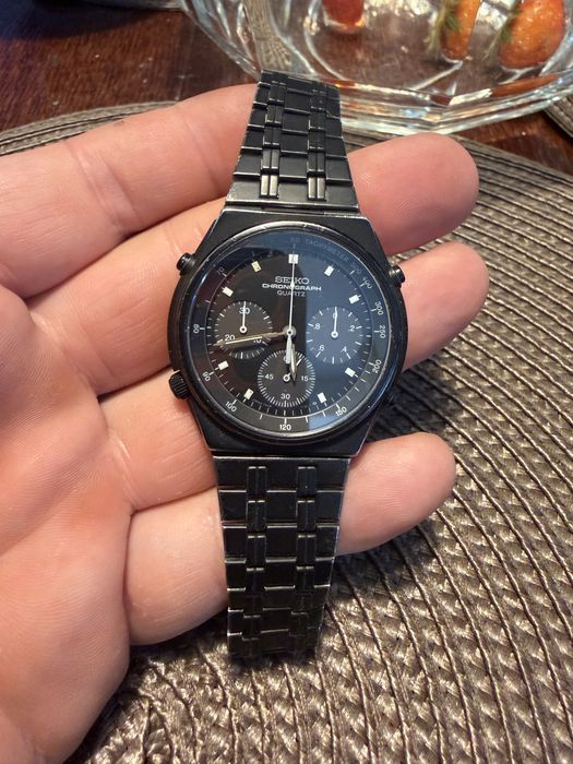 Seiko 7a28 black z gwarancja