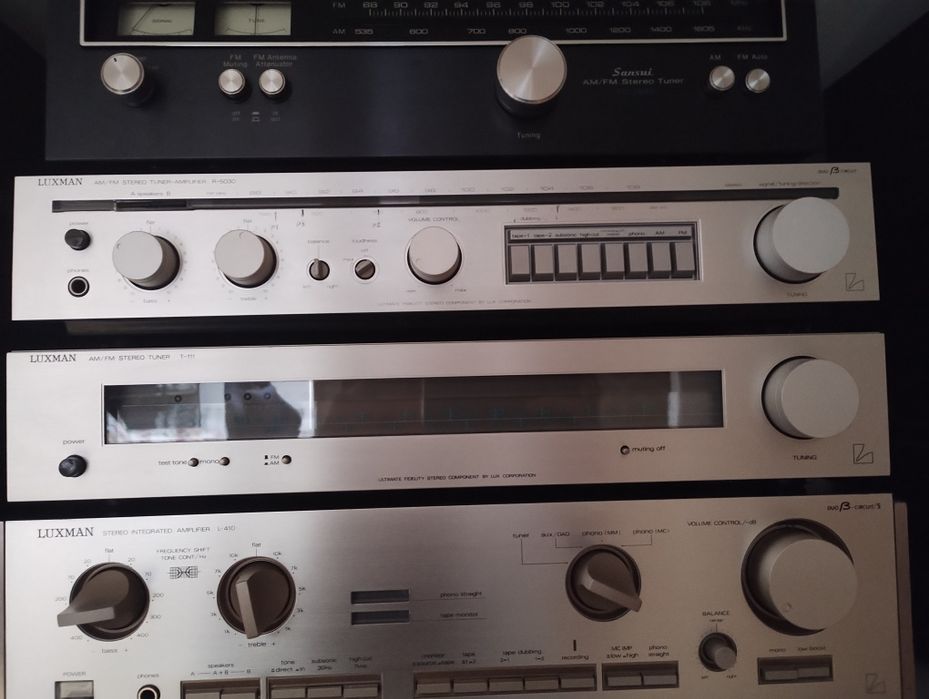 Wzmacniacz Luxman R-5030 po serwisie