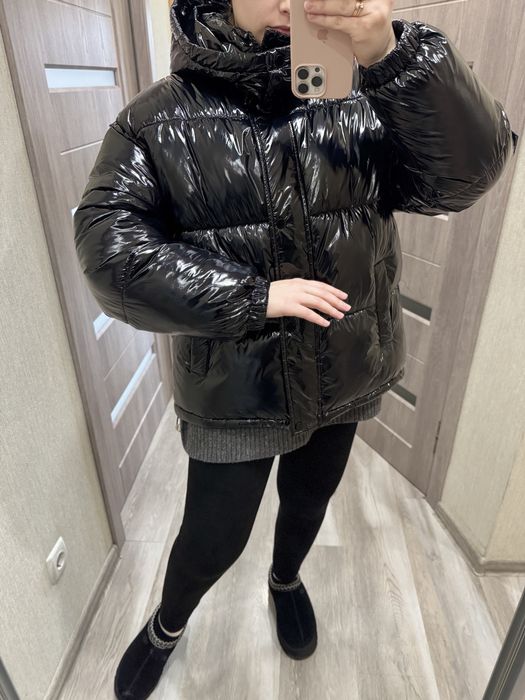 Куртка глянцева на весну/куртка пуфер М/38 mex.28