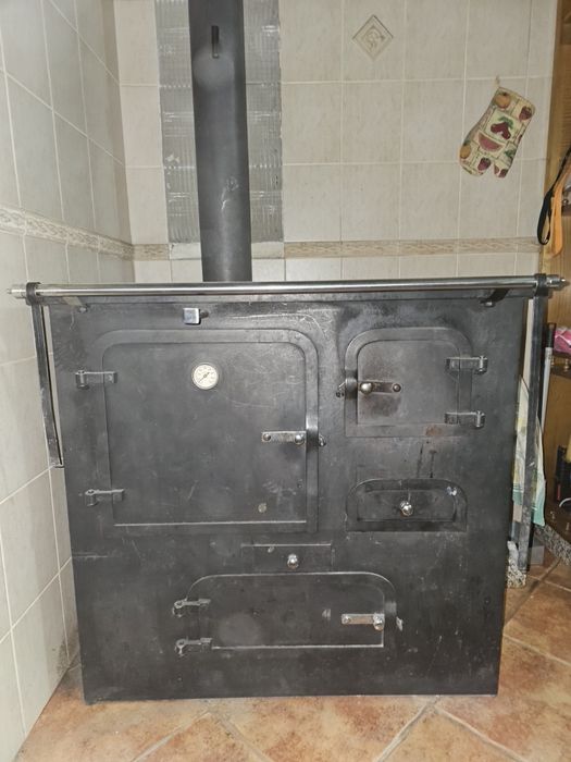 Fogão a lenha para aquecimento central