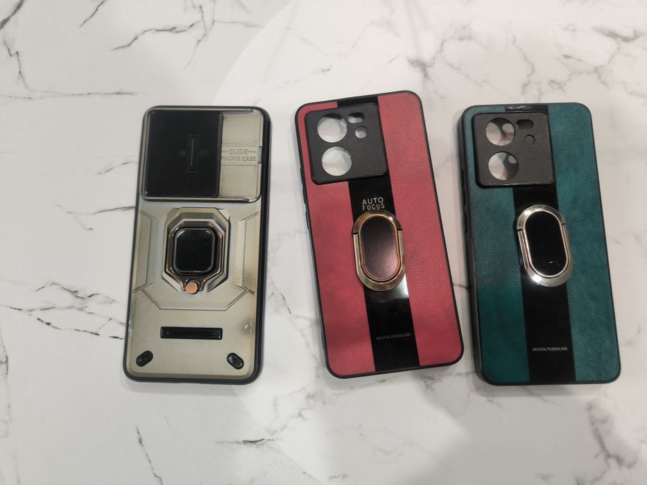 Xiaomi 13T Etui case plecki zestaw 3szt używane
