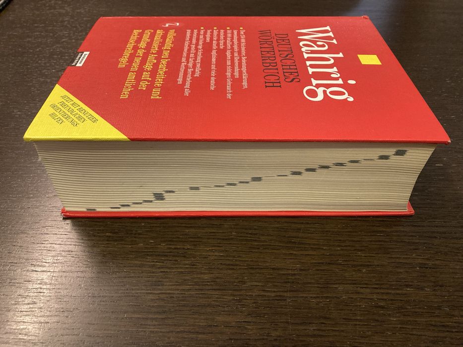 Deutsches Wörterbuch - Gerhard Wahrig