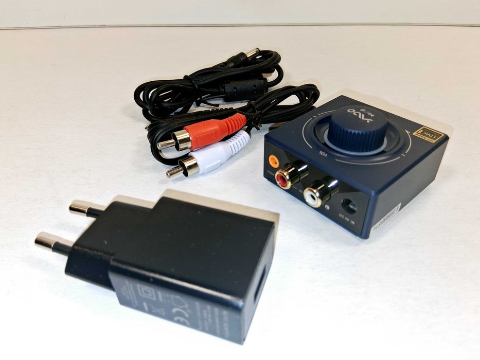 Y027 Adapter Odbiornik Bluetooth 5.0 LDAC 1Mii B06T3+ Hi-Fi RCA Jack