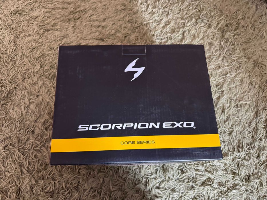 Мотошолом Scorpion Exo-520 Evo Air Matt Black M + Pinlock