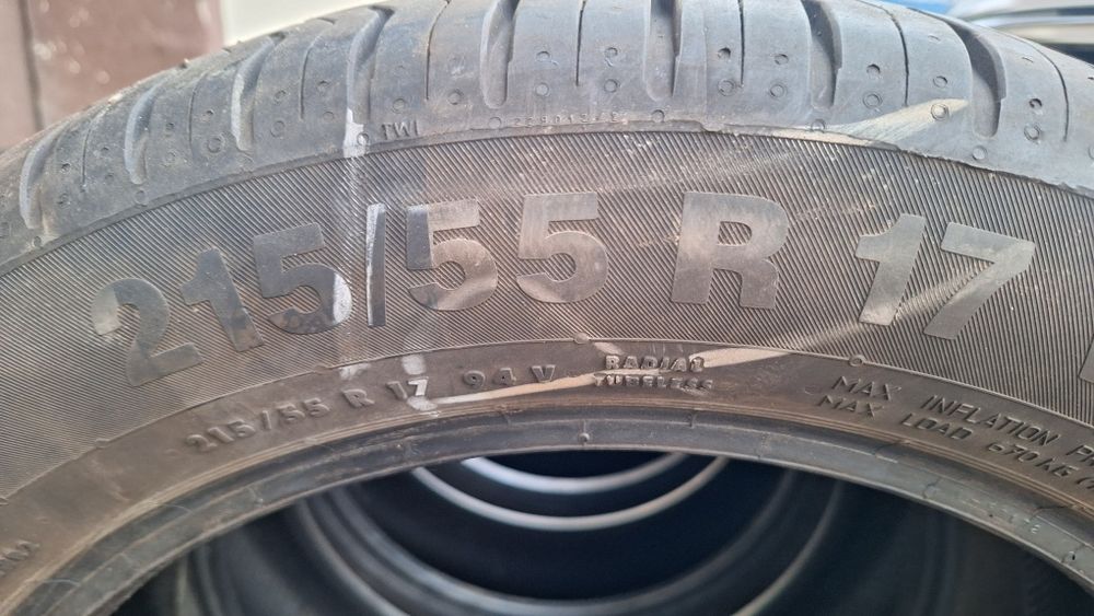 Opony letnie Continental 215/55R17