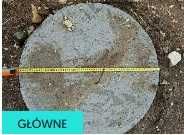 Właz betonowy fi 75 cm