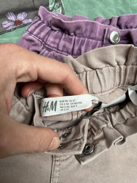 Komplet H&M rizm 98 2-3 lata