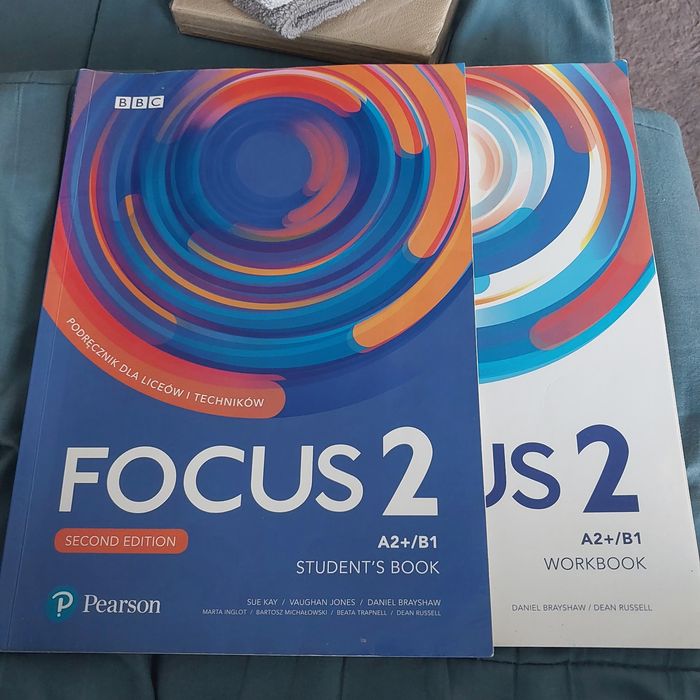Podręcznik do Języka angielskiego Focus 2, dla liceum i technikum.