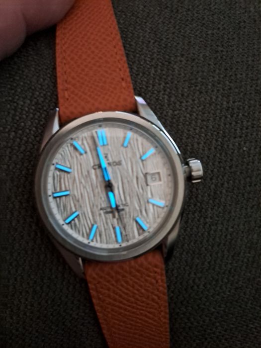 Relógio automático CRONOS seiko c mov pt5000 36mm