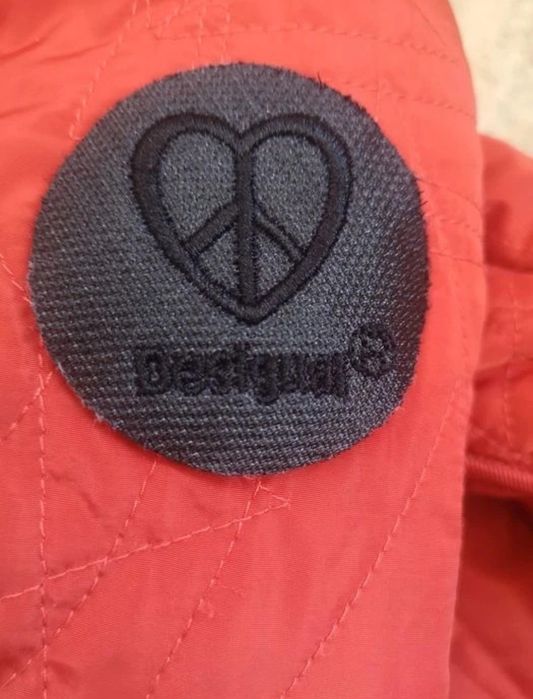 Desigual kurtka puchowa miedziana 36