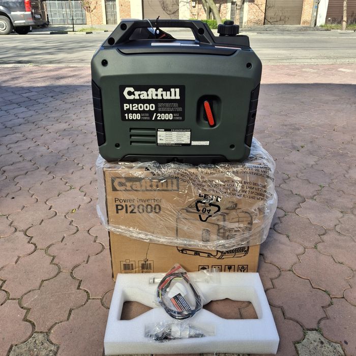 Инверторный генератор Craftfull 2000 из Германии