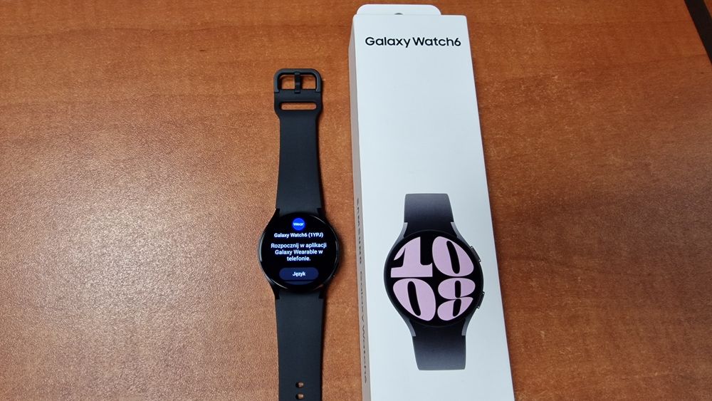 Samsung Galaxy Watch 6 40mm grafitowy, jak nowy