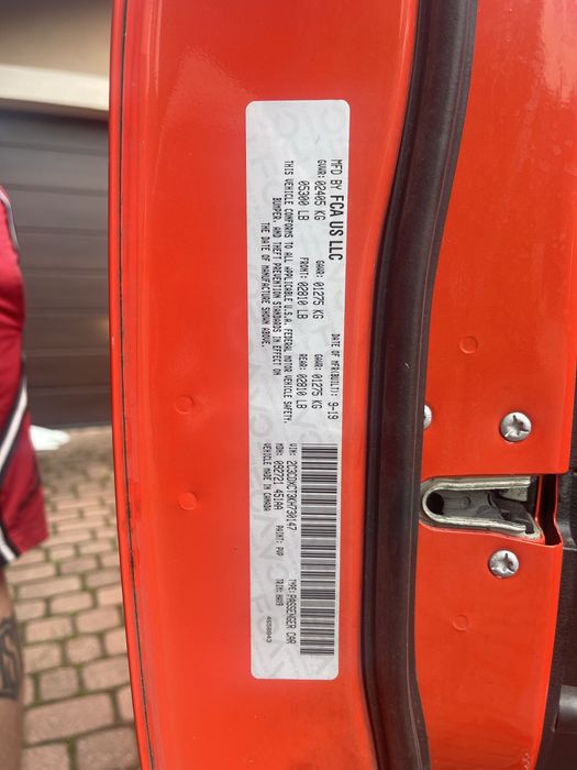 Dodge Charger 2019 Go Mango RT 5,7 Hemi