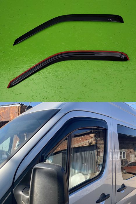 Мухобойка Дефлектор на капот на Мерседес Спринтер Sprinter 06-18р