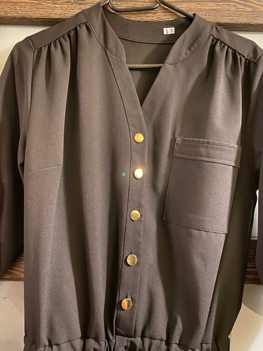 Czarna elegancka sukienka rozm M